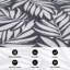 Tapis gris anthracite lavable à la machine Palm Leaf-1975321256-1975321236