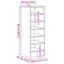 Shoe Cabinet 31.5x35x90 cm Engineered Wood-355343926