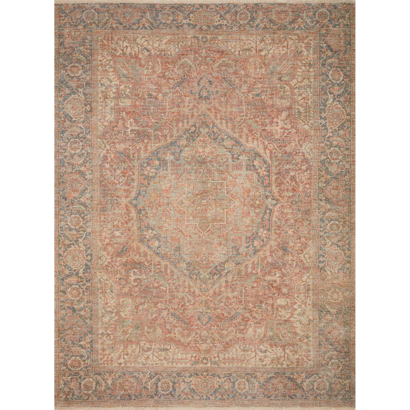Tapis beige tissé à la main à motif oriental Jacarra carré tissé à plat 1 pi 6 po x 1 pi 6 po