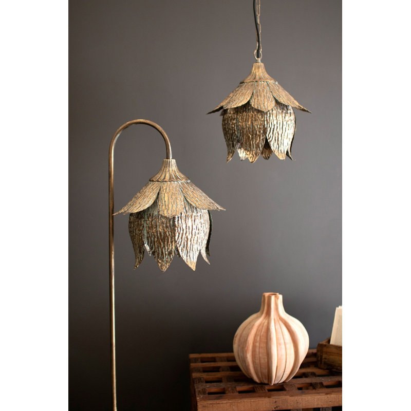 Luminaire suspendu floral Kalalou