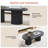 39.38'' W Oval Single Coffee Table-1164873037