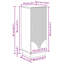 33cm Sideboard