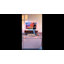 Meuble télé Mid-Century moderne, porte coulissante, entièrement assemblé-114660536-114660533