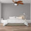 Ventilateur de plafond standard à DEL à 6 pales 38 pouces avec commande murale et ensemble d'éclairage inclus Minumus.-1168699344