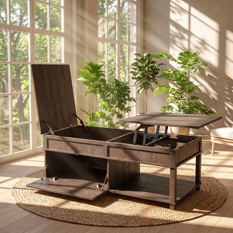 Adjustable Height MDF Writing Desk