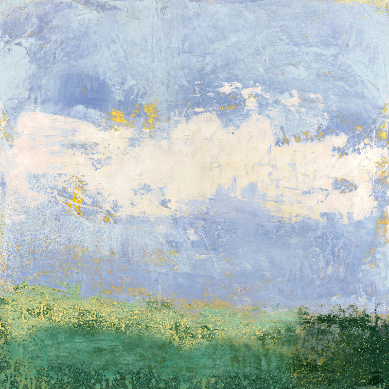 Whispers Emerge III by Karen Suderman - Wrapped Canvas Painting, 91cm H x 91cm W