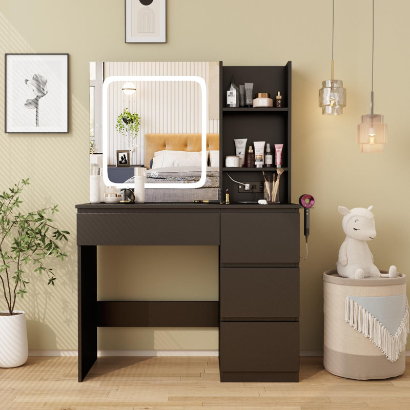 Kenyla Vanity, Black