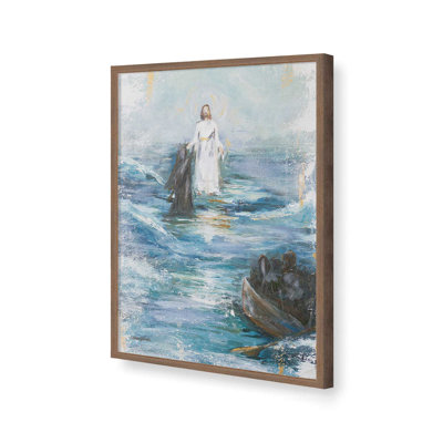 «Autre dans la tempête» par Mackenzie Kissell, reproduction d'art