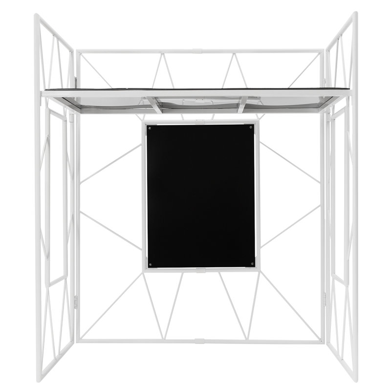 DJ Display Floorstanding Event Table, 49.2" H x 43.3" W x 24.8" D