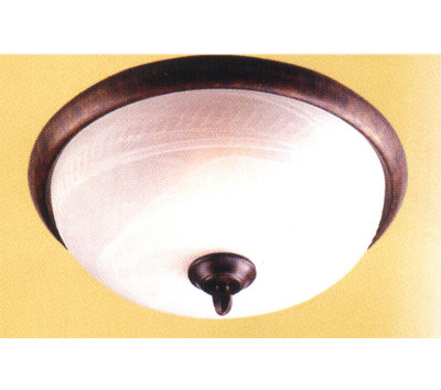 Glass Semi Flush Mount