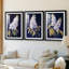FLORAL Series CLXXXVII - Impression personnalisée de qualité supérieure avec mat - 3 pièces-61384940-61384930