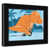 Black Flat Framed
