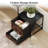 2-in-1 Convertible L-Shaped or Straight Computer Desk with Fabric Drawers, CPU Shelf & Built-in Power Outlets-1131489846
