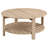 Altos 1-Shelf Round Engineered Wood Coffee Table