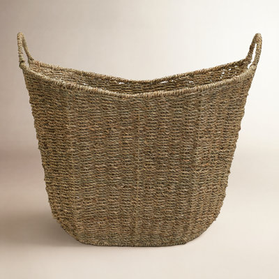 Handwoven Jute Storage Bin