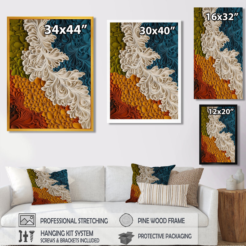 Noveta - Abstract Wall Art Living Room, Noir, noir, noir, noir, H 20 po x l 12 po, Reproduction encadrée d'une seule photo