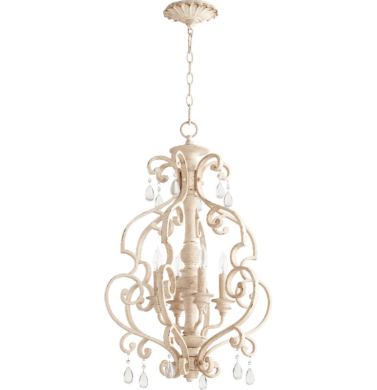 Salome 4 - Light Novelty Pendant, Persian White