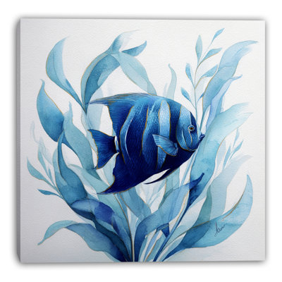 Bathside Calm Wrapped Canvas Wall Art