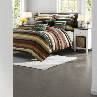 Reversible Bedding Sets Cotton Multifunctional Lodge Style