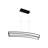 Sirius 2-Light Plank Geometric Chandelier 46" ETL Certified Linear LED Pendant Height Adjustable-54690947