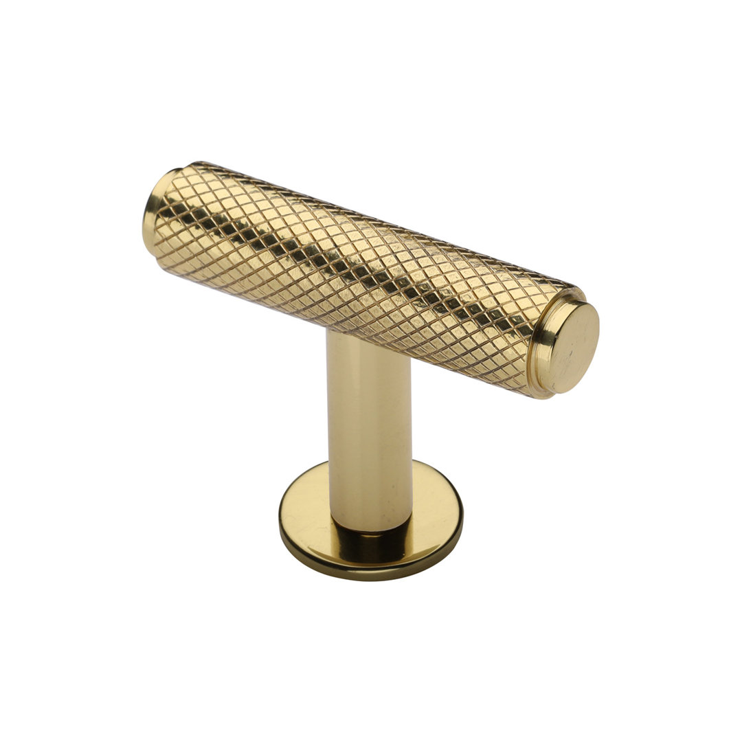 Möbelknauf Knurled T-Bar