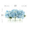Hydrangeas Arranged in Clear Glass Vase-1541245384