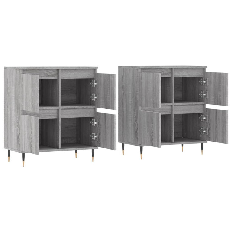 Sideboards Engineered Wood, Grey Sonoma