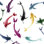 Lodman " Watercolor Fish " Painting Print