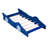 Twin Race Car-Shaped Platform Bed With Rotating Wheel Assembly - And Fashionable Size Car Secure Wheels, Functional-1413171291