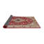 Rouge oriental/beige/brun Tapis décoratif-1349337799