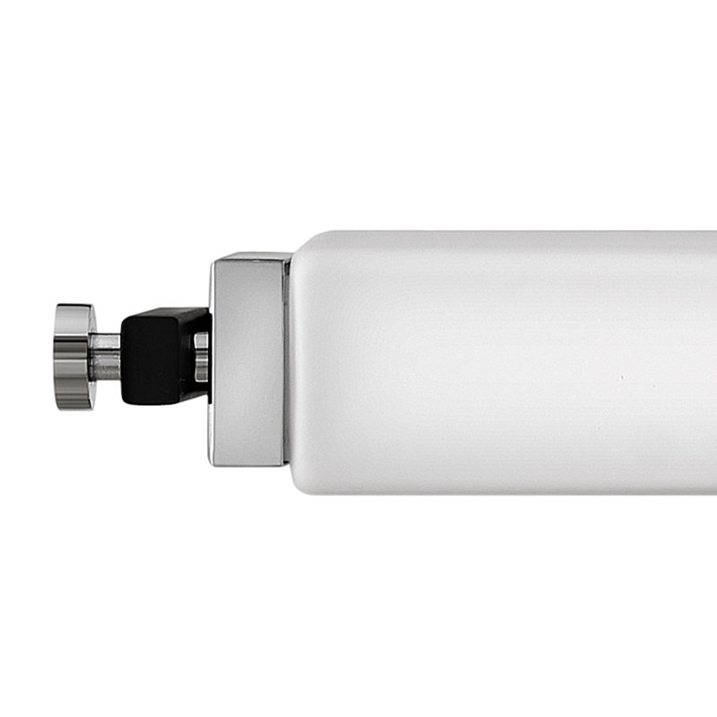 Rollins 18" Integrated LED Bath Vanity Sconce, Black/Chrome