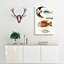 East Indies Fish Illustrations Fol. 24 by Jean Bernard - Wrapped Canvas Painting-55342495