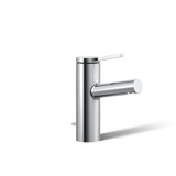 Kohler Elate Single-Handle Bathroom Faucet with Pop-Up Drain Assembly, One Hole Bathroom Sink Faucet, 1.2 gpm