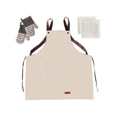 LACTUCA Solid Colour Apron Sets