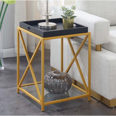Table de bout avec plateau Carmelo