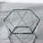 Glass Top Metal Base Dining Table-1735962147