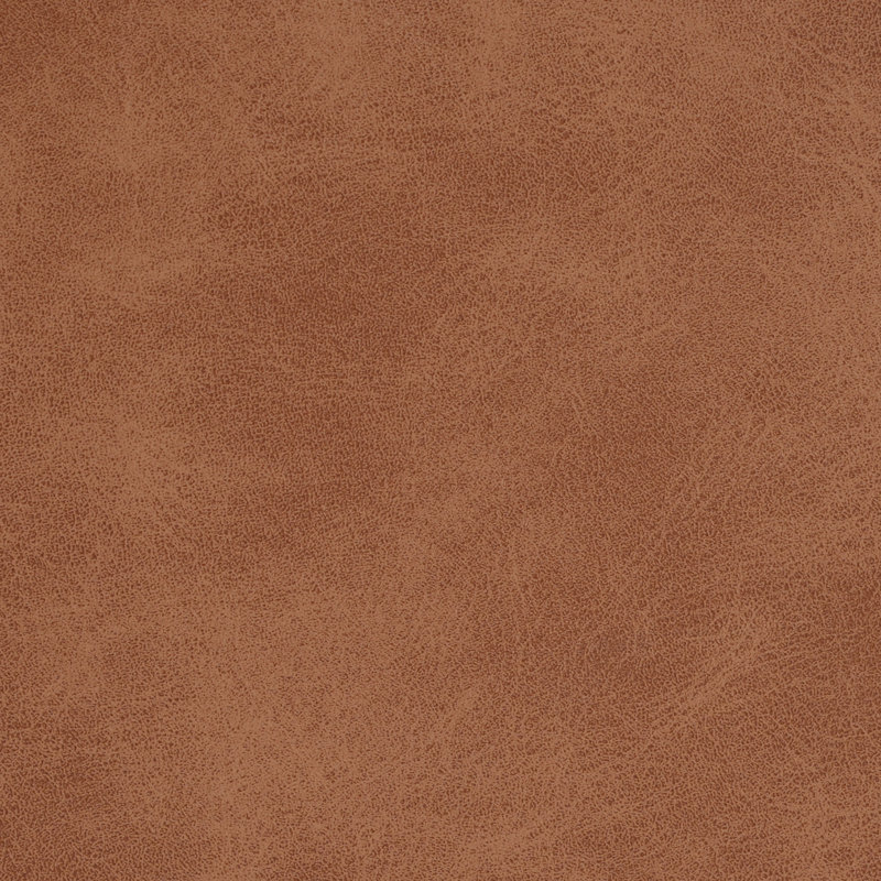 Drayton 51'' Contemporary Faux Leather Storage Ottoman with Button Tufting and Soft-Close Hinges, Cognac Brown