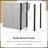 Kitchen Island Cart with Solid Wood Top and Locking Wheels-643523969