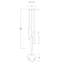 Luminaire suspendu cylindrique à 3 lumières Rainfall-1714988562-1714988574