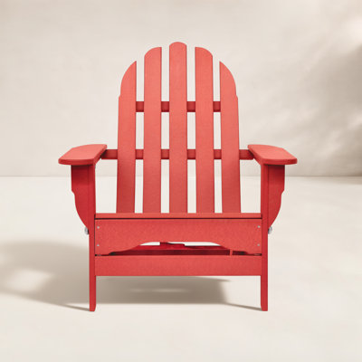 Leighton Foldable Outdoor Adirondack Chair