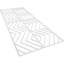 Panneau de lambris H 36 1/4 po x l 94 1/2 po x P 3/8 po