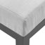 Hoyt 4-Piece Aluminum Lounge Outdoor Modern Conversation Sofa Set with Custom Cover-108357012