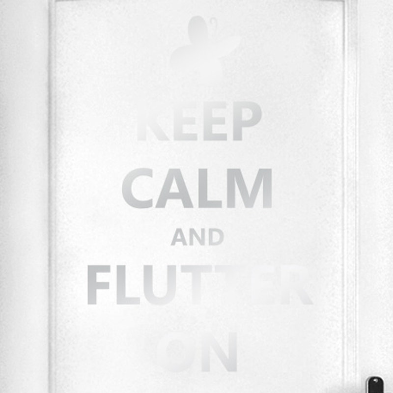 Wall Decal, Shiny Silver