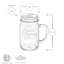 Bormioli Rocco Quattro Stagioni Glass Preserving Mason Jars - 475ml - Clear
