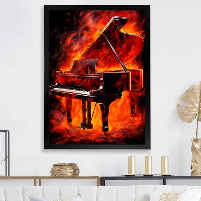 " Red Piano Pyrotechnics I "
