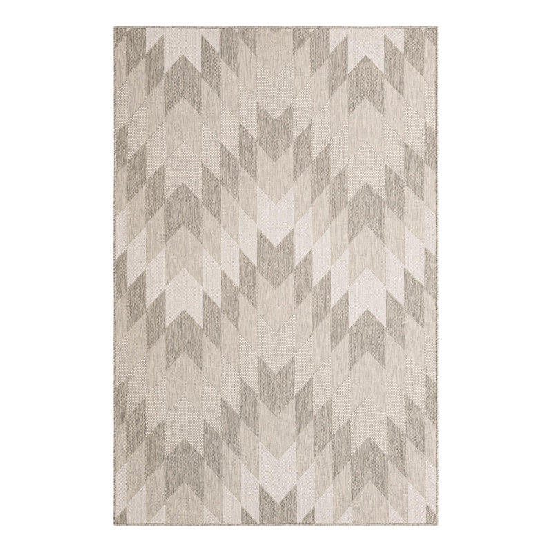 Blox Hower Indoor/Outdoor Area Rug, Rectangle 5'3" x 8'