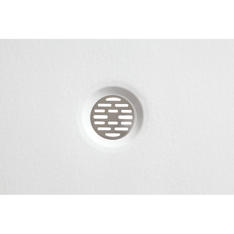 Tier 36'' W D Rectangular Single Shower Base, 5.5" H x 60" W x 36" D, Left