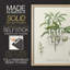 Antique Ammond Botanical II, reproduction encadrée - bois massif-542986558