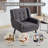 Tufted Upholstered Wide Back Armchair（Set of 2）-412486750