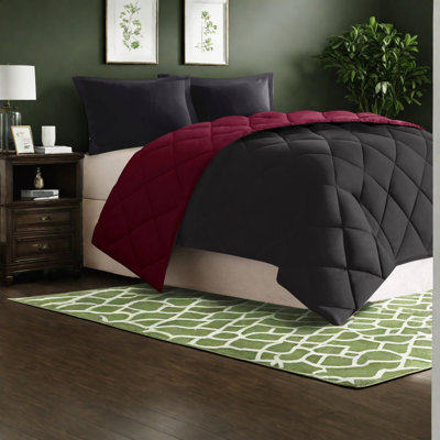 Ensembles de literie réversible avec confort hypoallergénique, microfibre simple TG